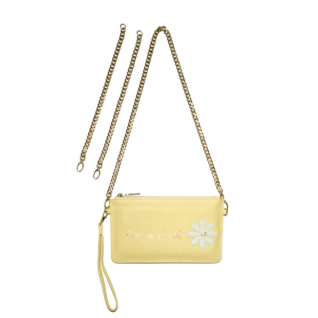 PEO Daisy Wristlet- Light Yellow