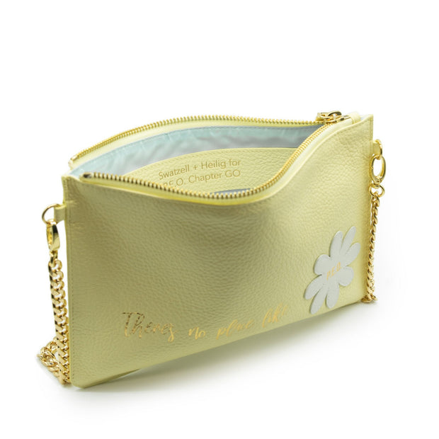 PEO Daisy Wristlet- Light Yellow