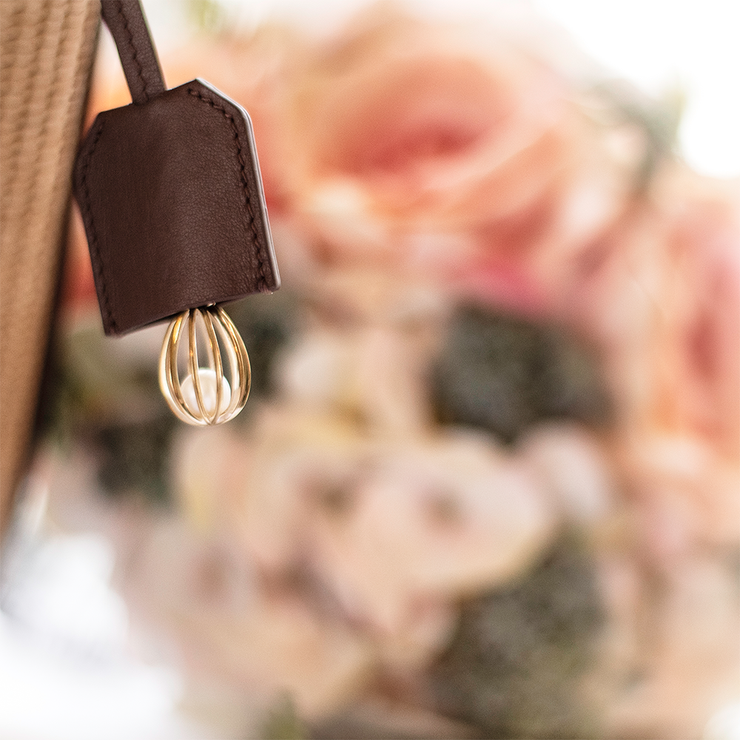 Amalfi Straw Tote Brown